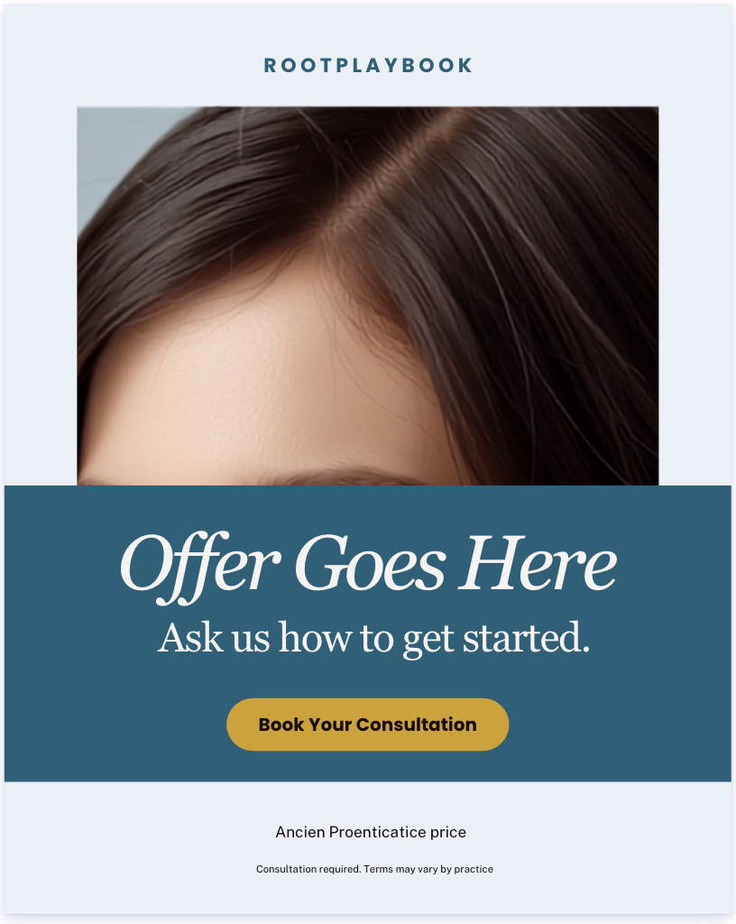 Offer  book a consult template preview
